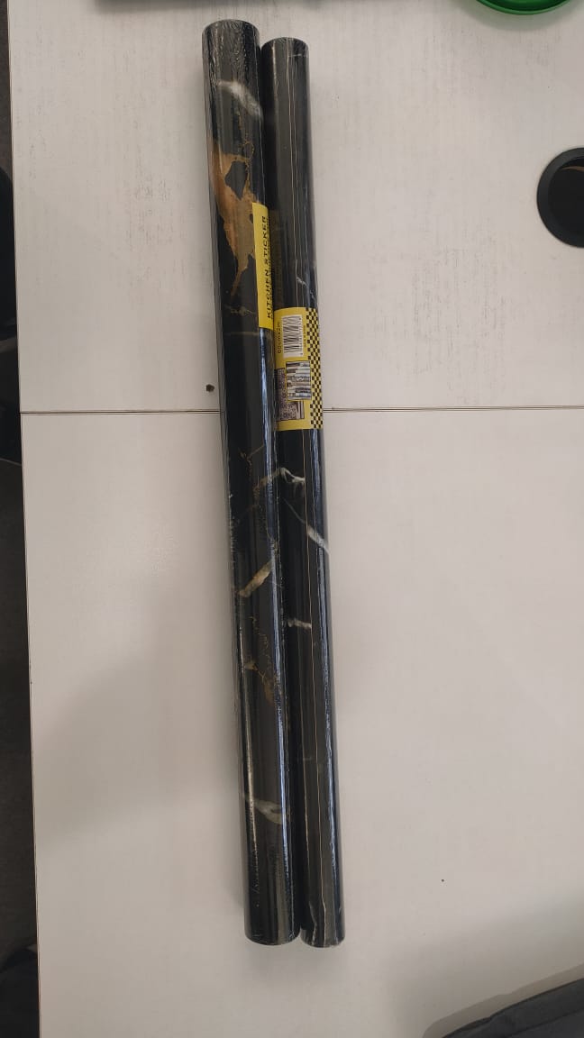 رول استيكر ماربيلا رخامي اسود - الصورة 5