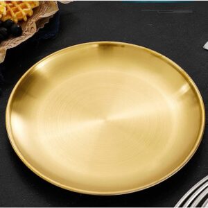 اطباق ذهبيه للتقديم مقاس 24