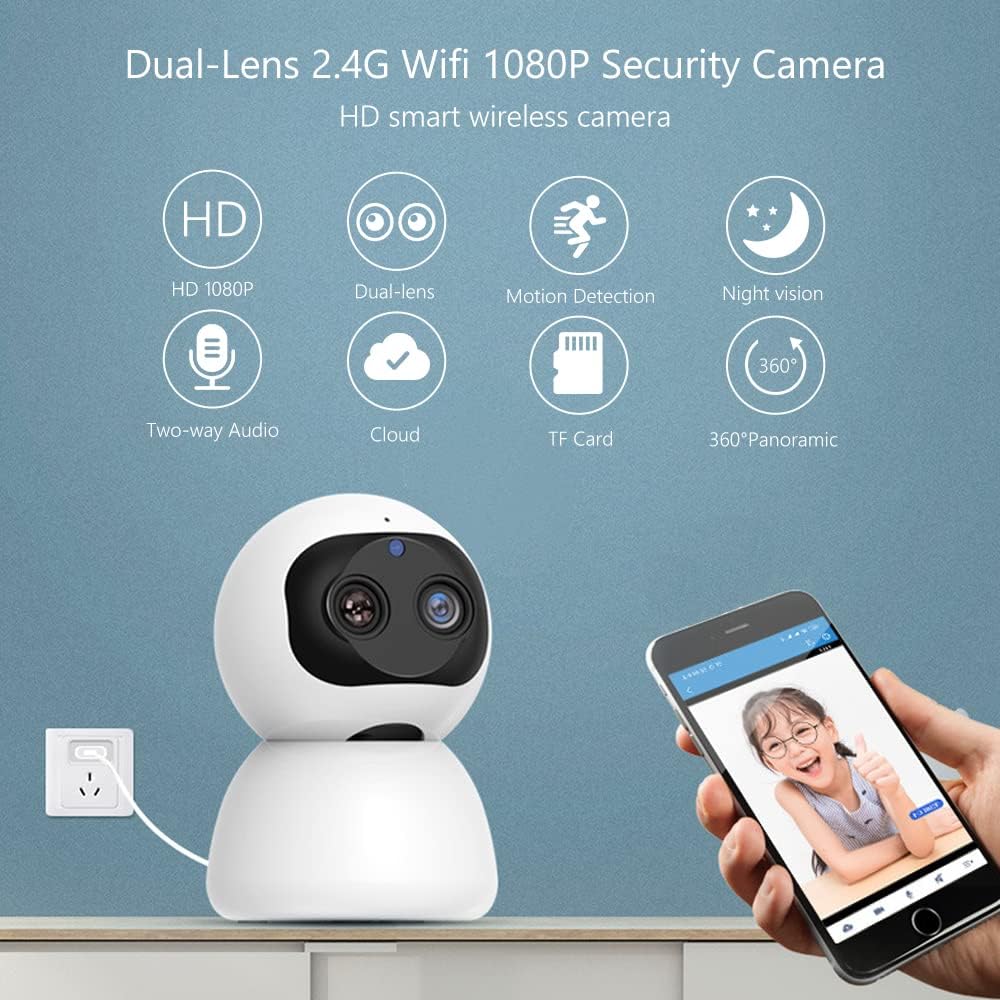 Intelligent Panoramic Camera HD IP Camera - الصورة 2