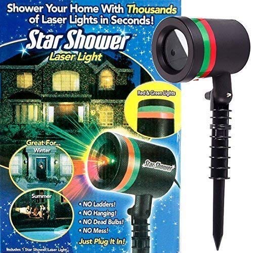 • Star Shower جهاز ليزر الحفلات - الصورة 6